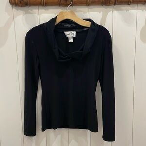 Joseph Ribkoff Black Long Sleeve Blouse